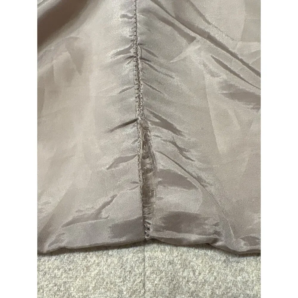 J. Crew Women's Tan City Wool Blend Coat Size 00 - Picture 6 of 11